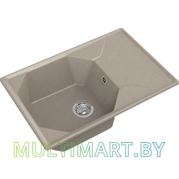 Кухонная мойка GranFest GF-U-740L (песочный) картинка 2